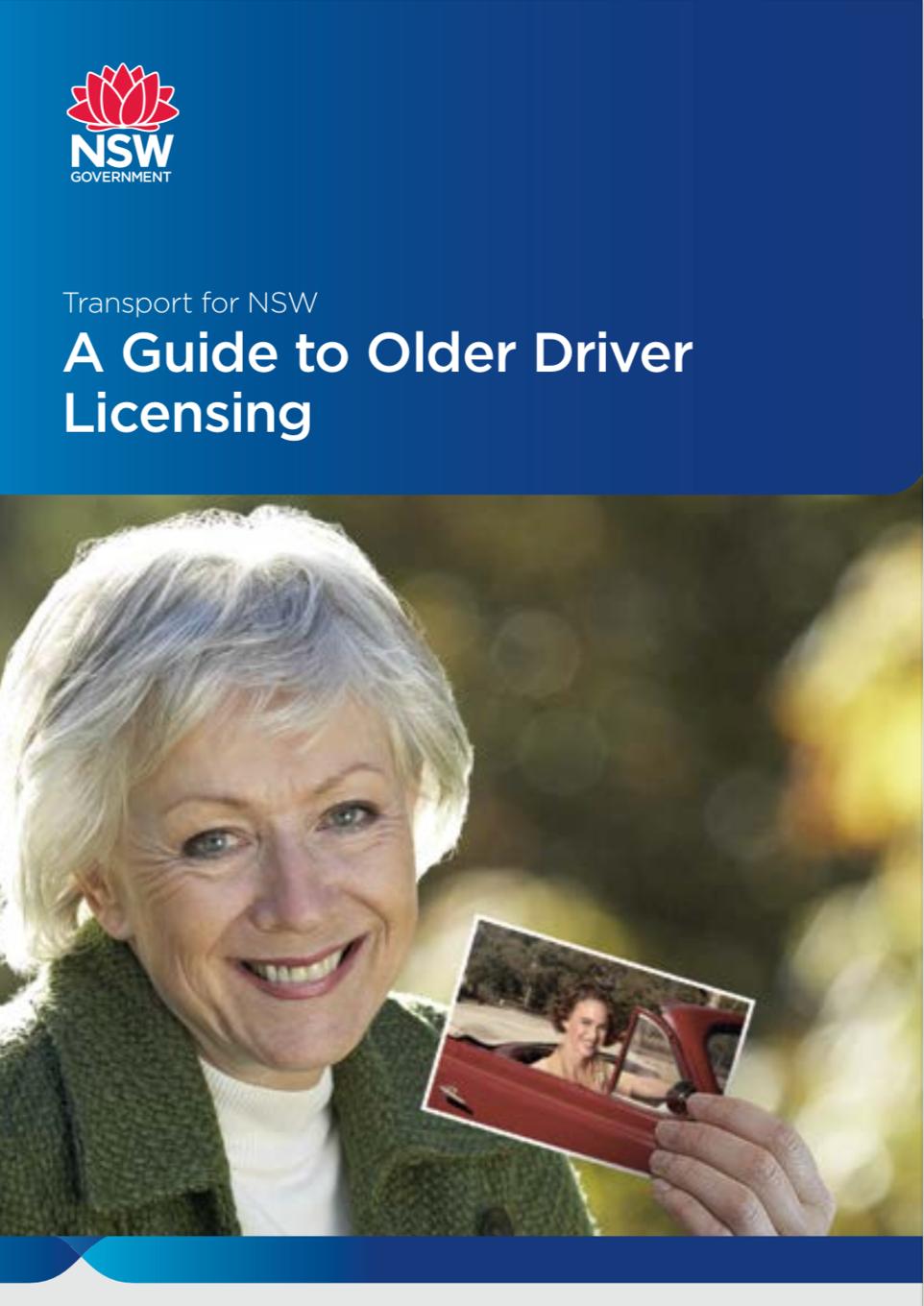 Guide to older driver licensing